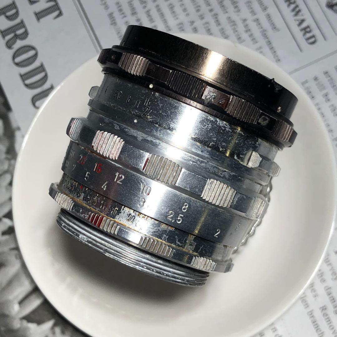レア？A. schacht Travenar 85mm f2.8 m42
