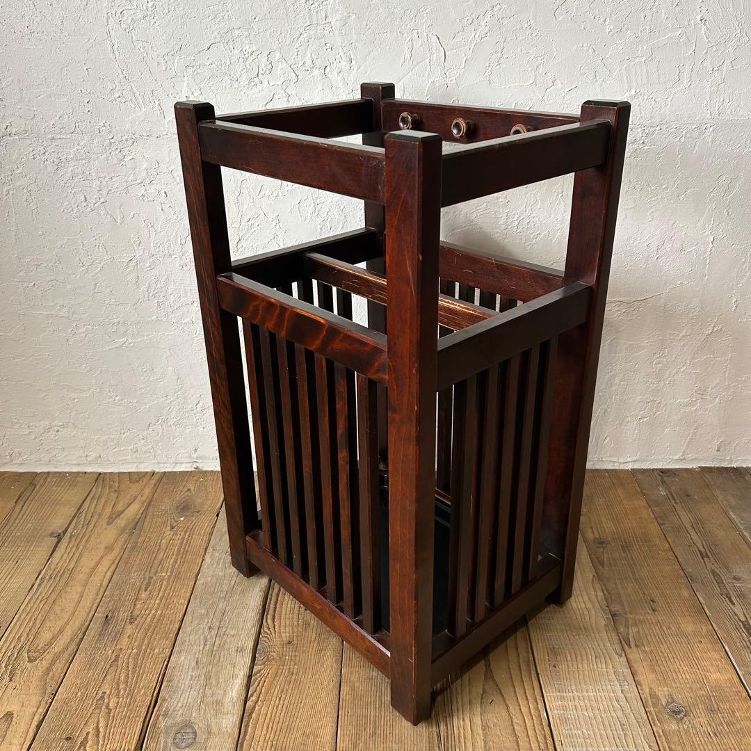 【 希少 】北海道民芸家具 傘立て