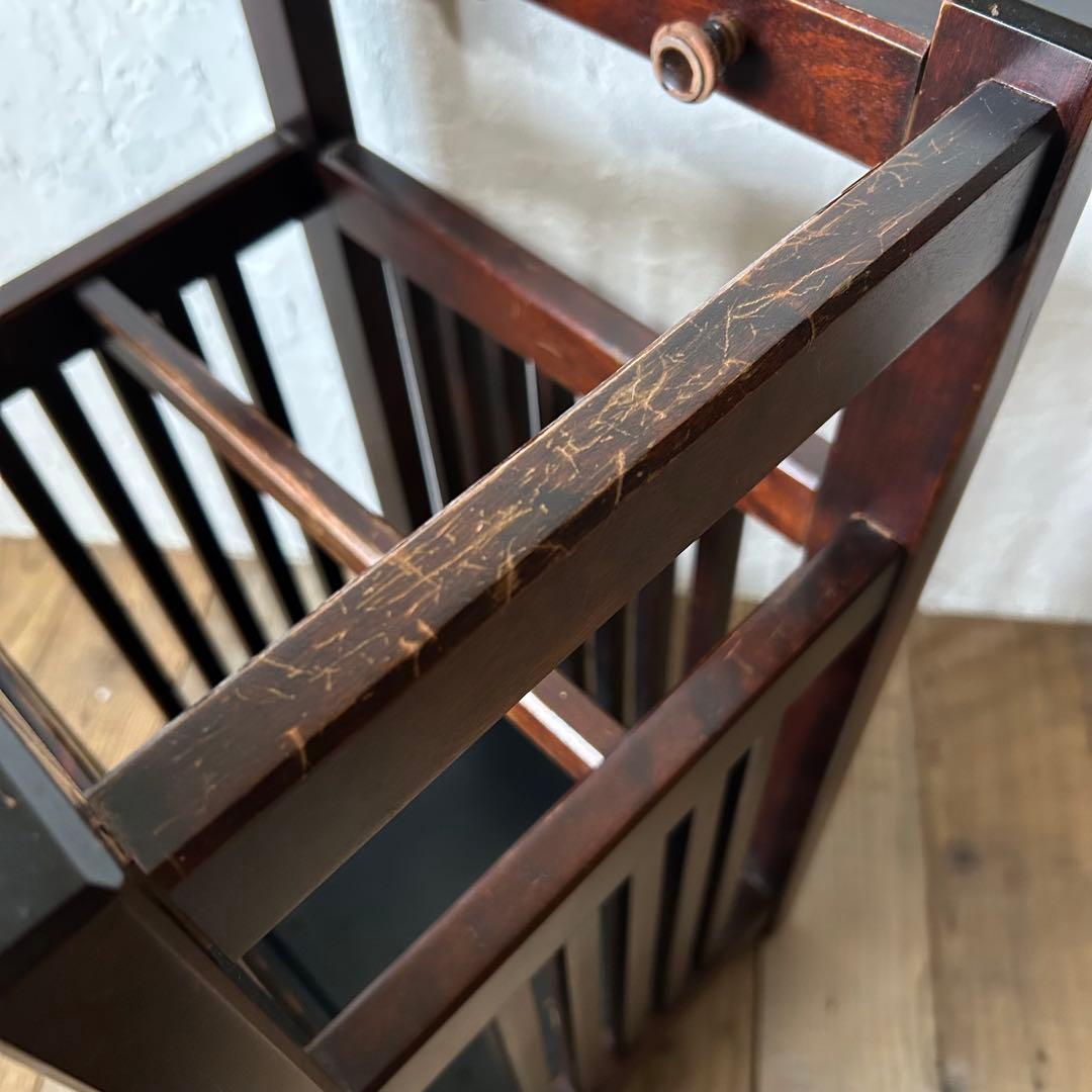 【 希少 】北海道民芸家具 傘立て