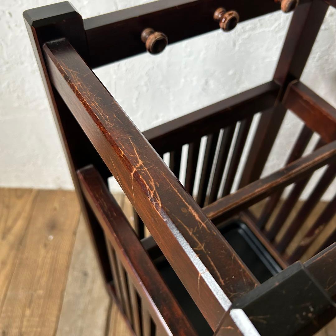 【 希少 】北海道民芸家具 傘立て