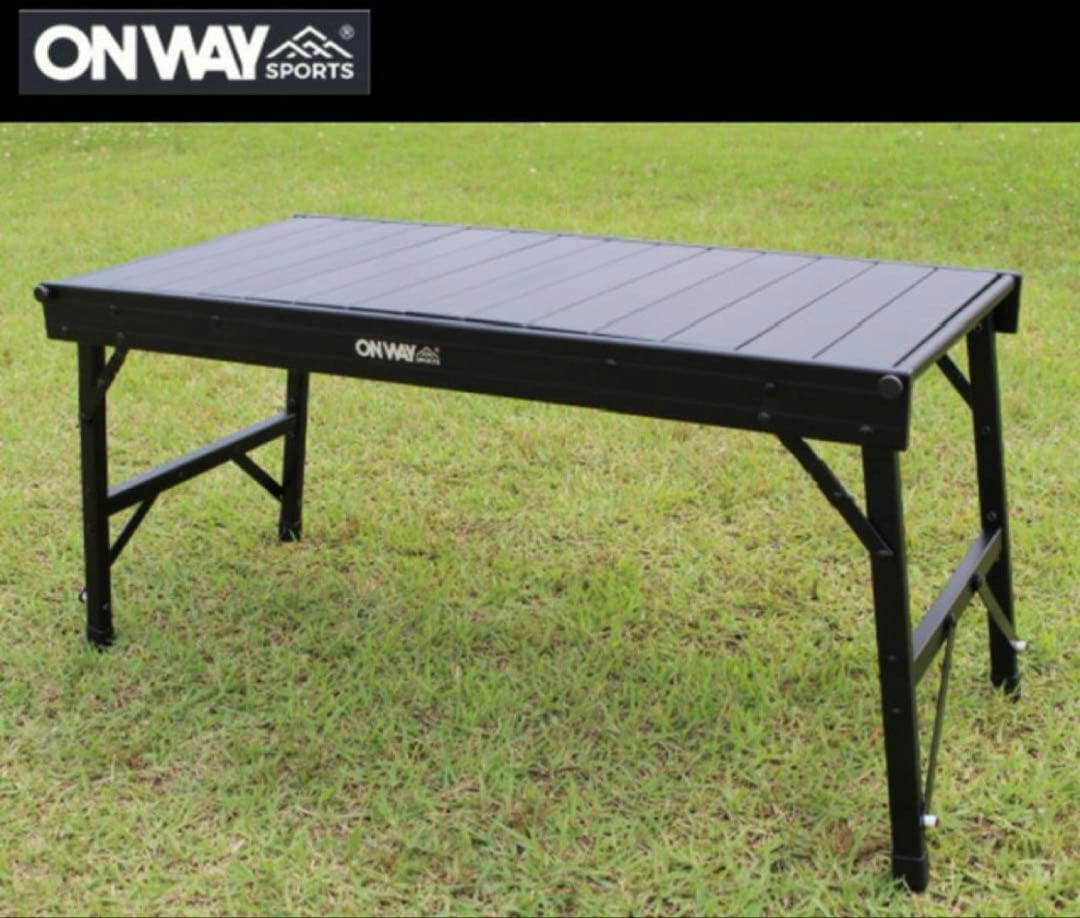 ★ONWAY SPORTS★アルミIGTテーブル★OW-8242★BLACK★