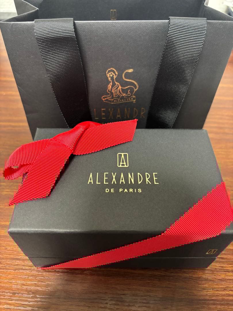 「新品ラッピング付き」アレクサンドルドゥパリ　ヘアクリップ　Lサイズ