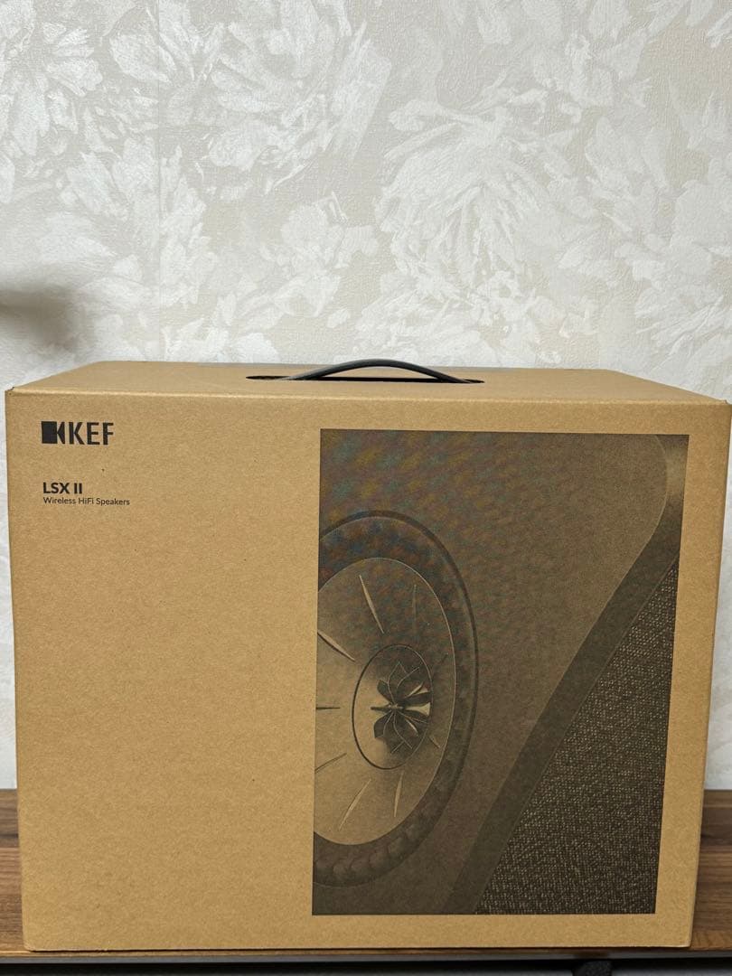 【定価約１８万円】kef lsxⅡ オーディオ用高品質ケーブル付き
