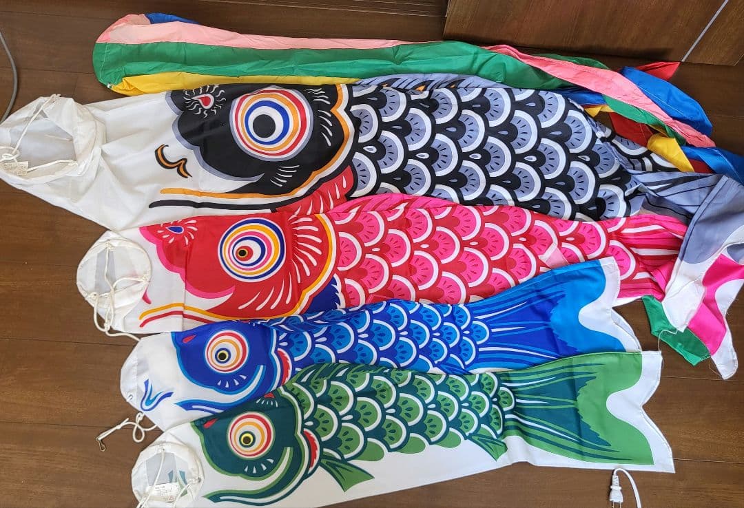 鯉のぼり　ネオビルダー　セット