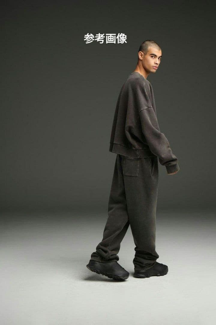 entire studios スウェットトレーナー サイズS ガーメントダイ 黒