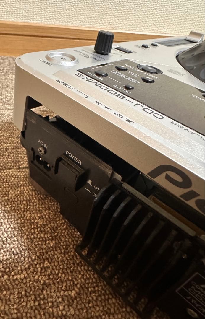 NO (2) Pioneer CDJ-800MK2 シルバー 動作確認済み
