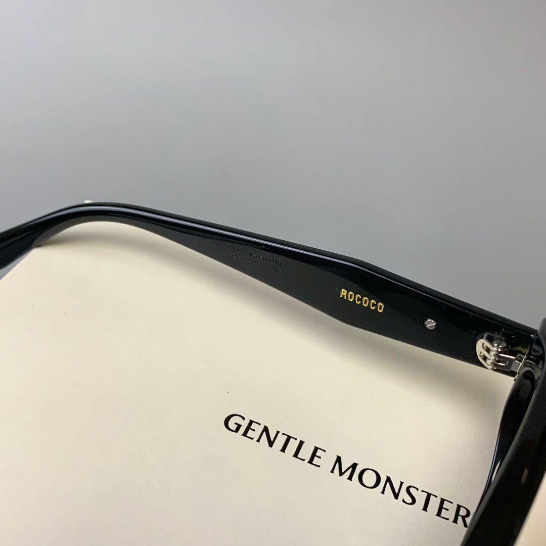 GENTLE MONSTER ブラック サングラス ROCOCO