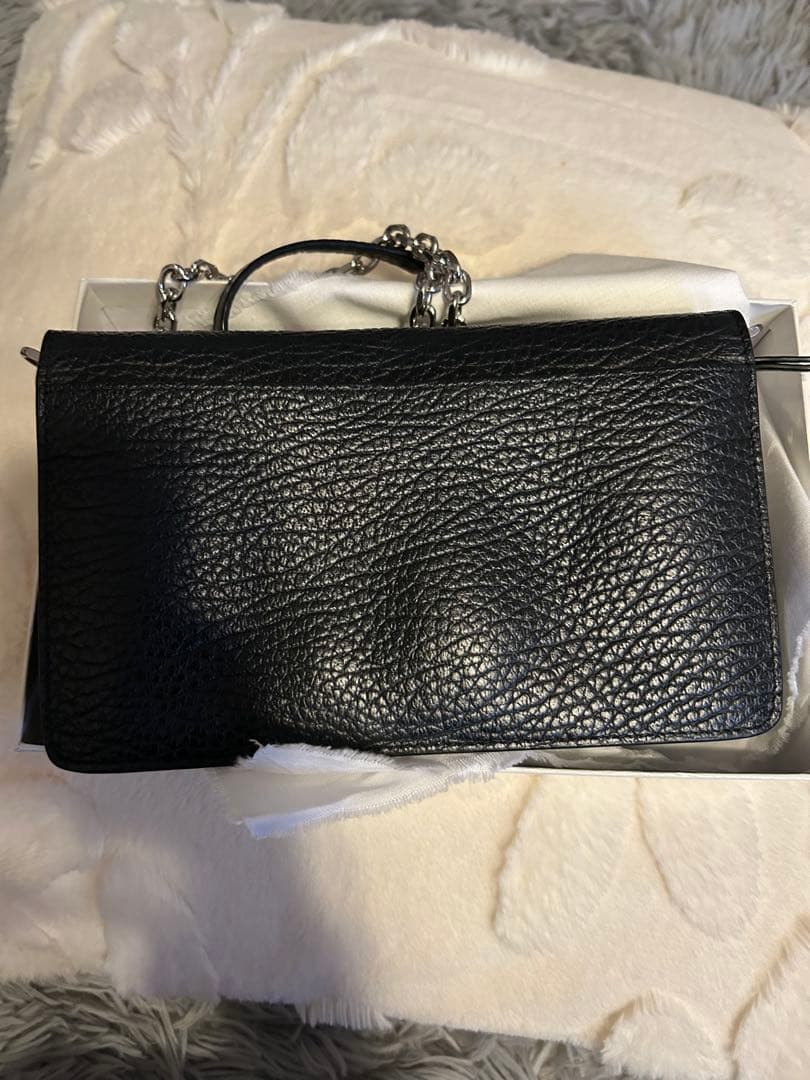 Maison Margiela ブラックチェーンウォレットふ