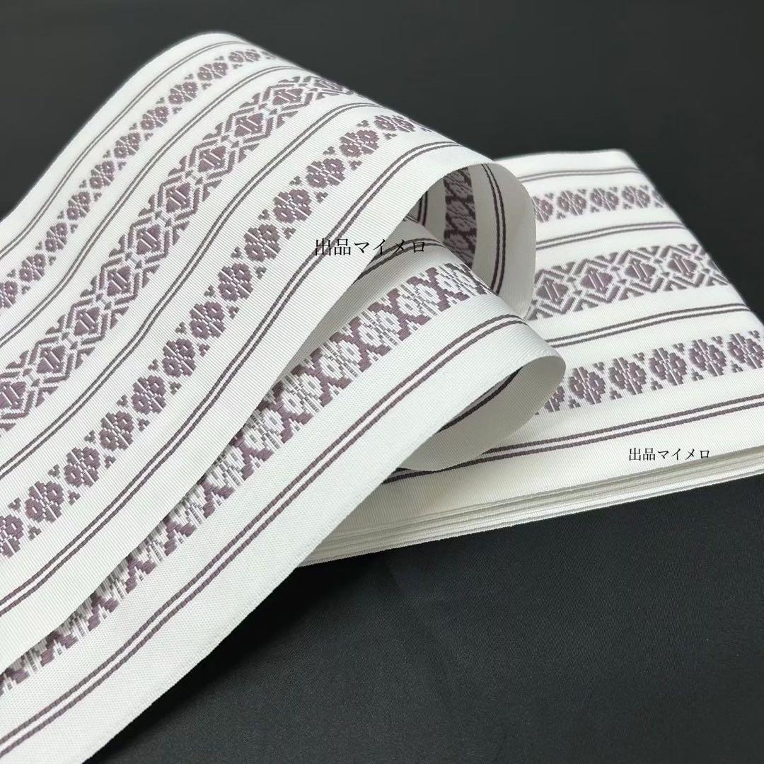 浴衣　夏　単着物　ブルーグレー　吸湿速乾　献上柄　半幅帯　2点セット　0724④