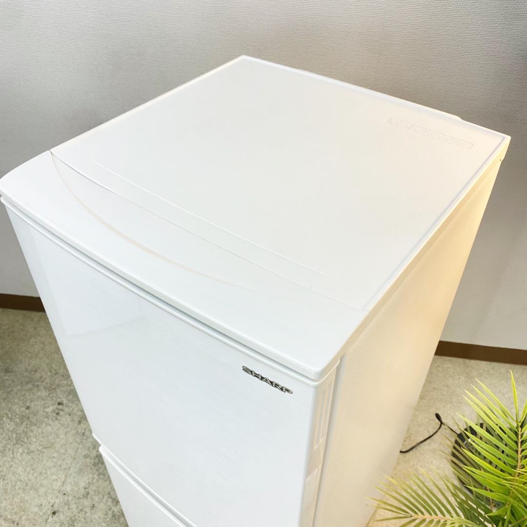SHARP 冷蔵庫 小型 一人暮らし 137L 2019年製 3年保証付