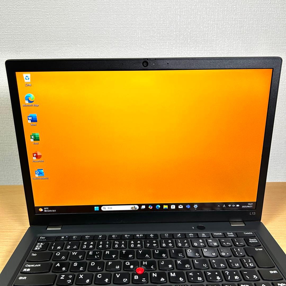 Windowsノート本体 Lenovo ThinkPad L13 Gen3 i7 16GB 512GB