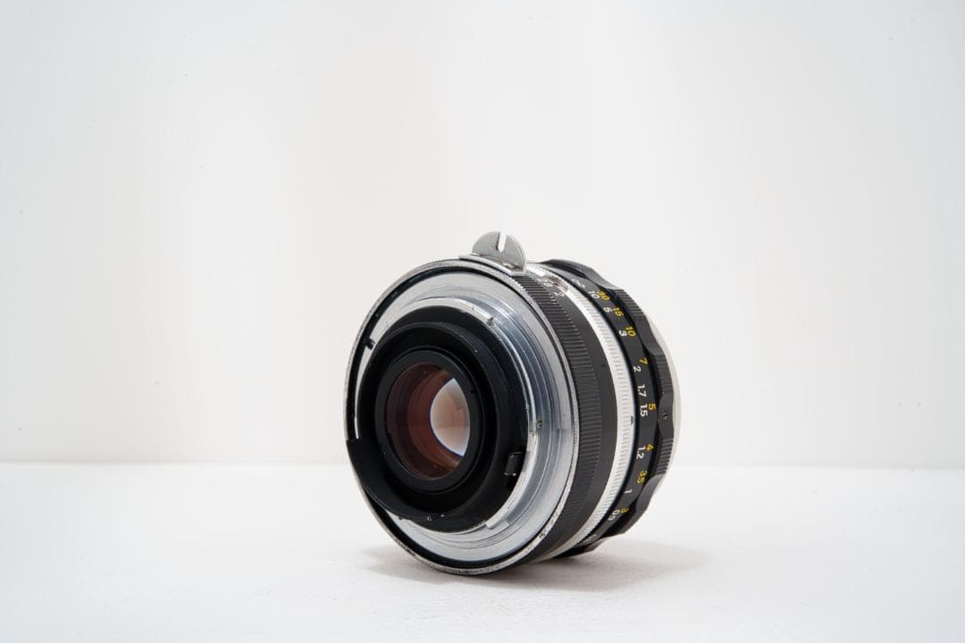 【レア】作例 NIKON NIKKOR-S Auto 1:2 f=5cm 9枚絞