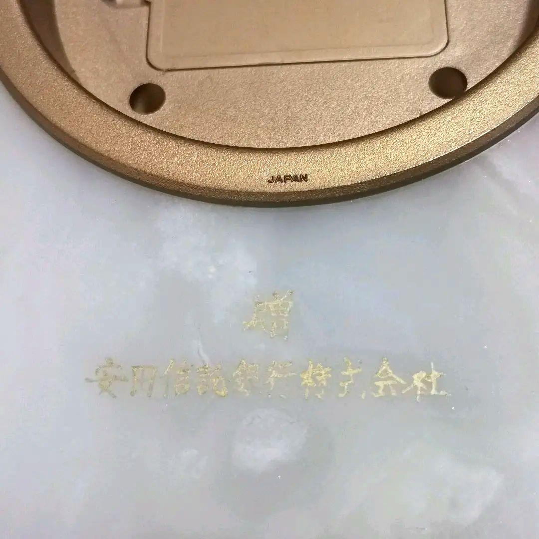 【骨董品】大理石のレトロな置時計