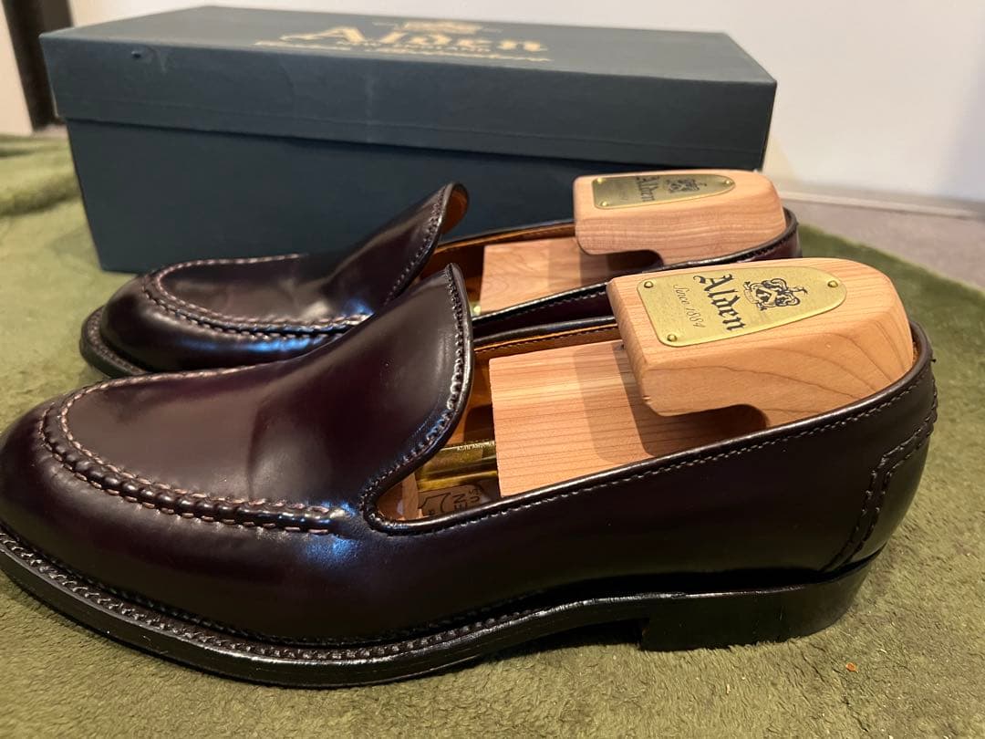 最終値下Alden ビームス別注　コードバンローファー　N6214 スリッポン