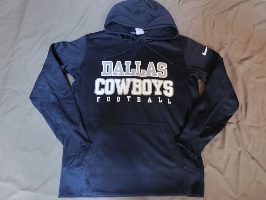 Nike NFLアメフト ダラスカーボーイズ パーカーUS S 紺