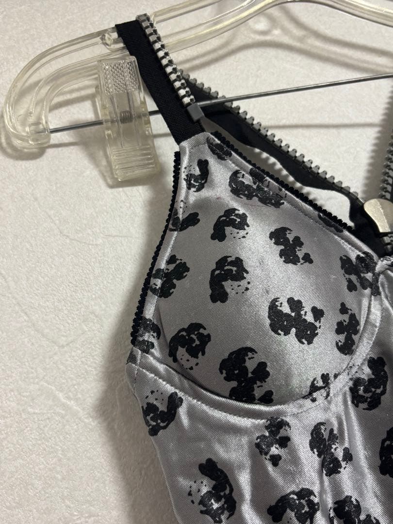 GLAVlL tutuHA キャミソール シルバー【汚れあり/稀少品】