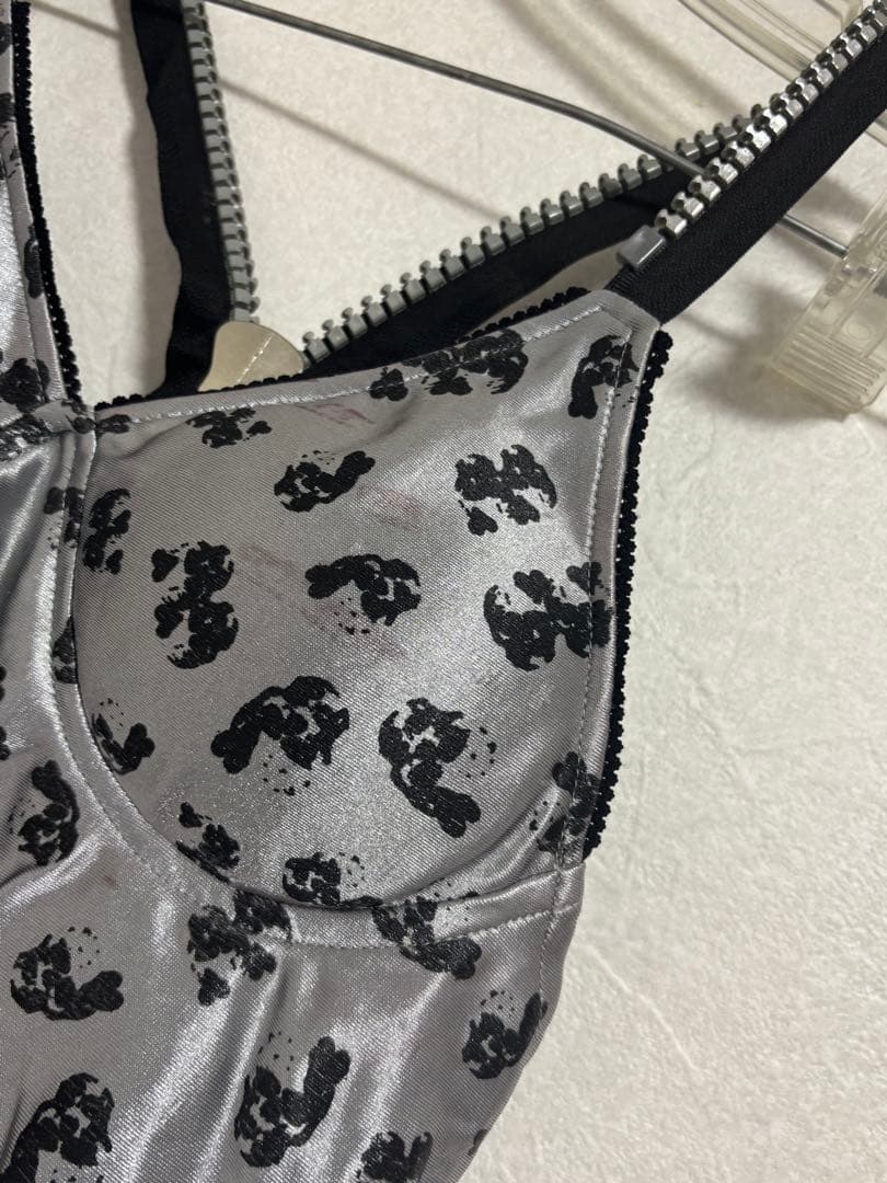 GLAVlL tutuHA キャミソール シルバー【汚れあり/稀少品】