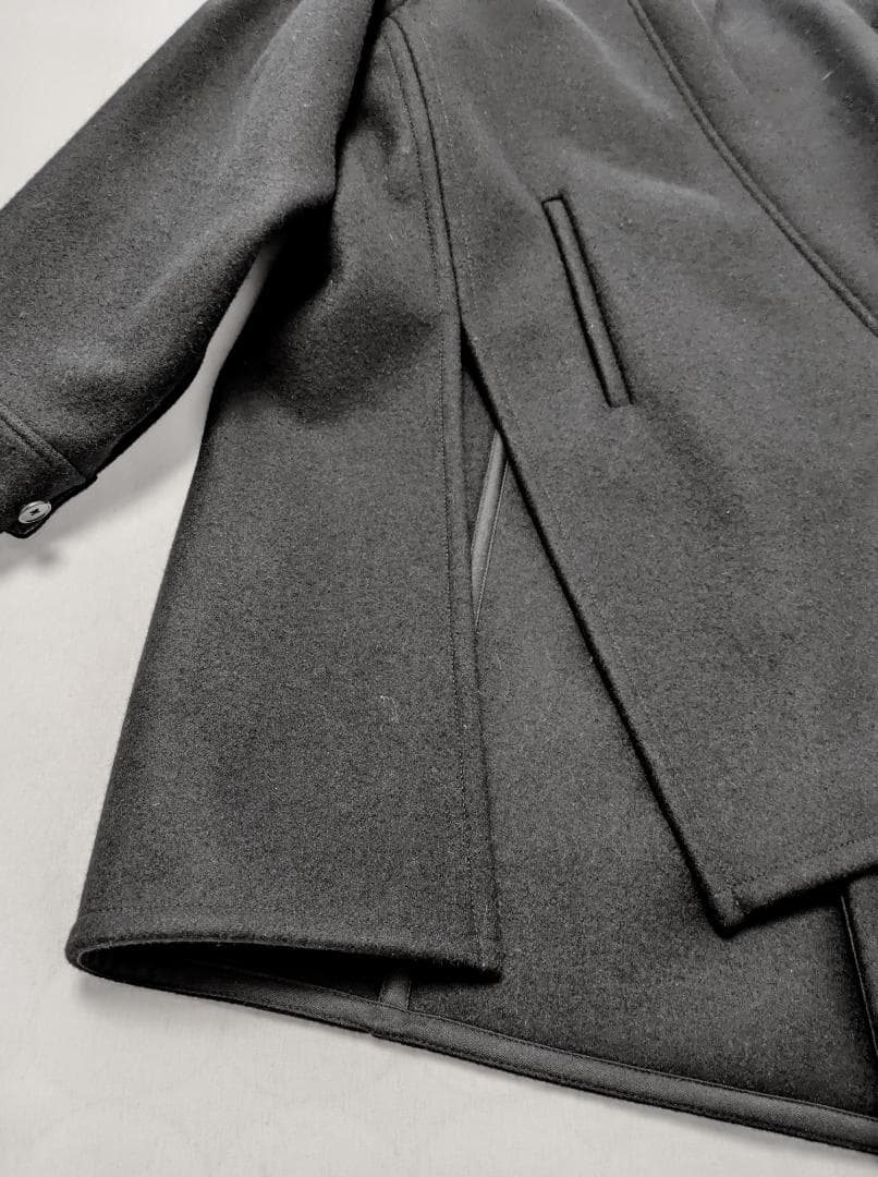 Jil Sander メルトンコート ブラック サイズ32