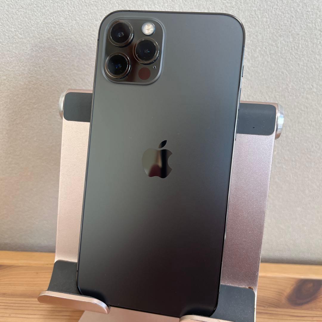 バッテリー新品100%！美品iPhone12pro 256GB SIMフリー