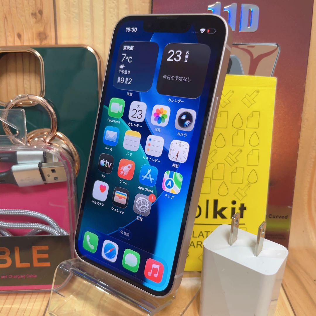 SIMフリー 本体 iPhone 13mini 128 GB ピンク 004