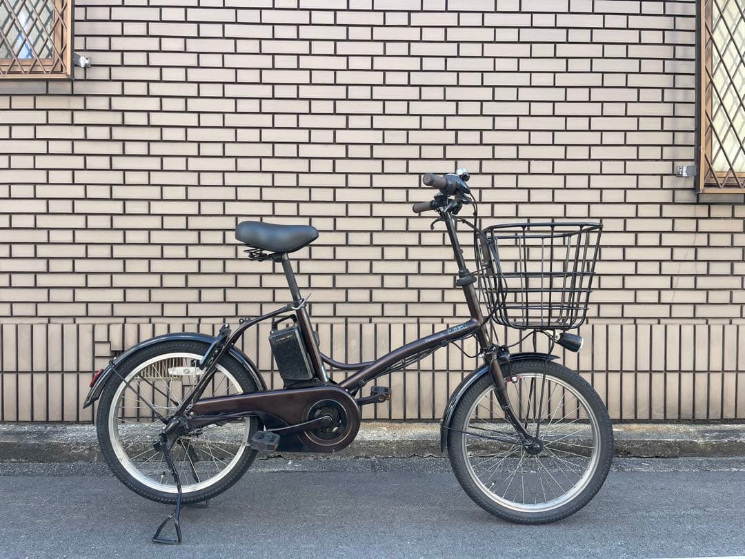 12ahミニパナソニック電動アシスト自転車20インチ