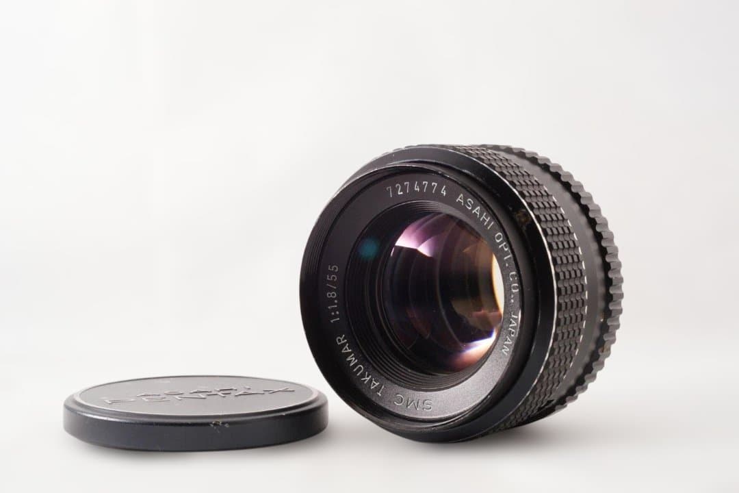 フィルムカメラ ASAHI PENTAX SPF SMC TAKUMAR 55 F/1.8