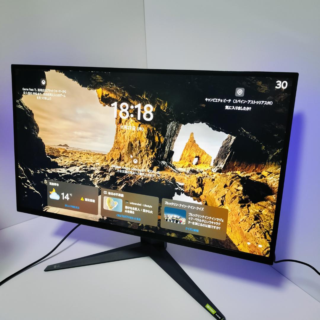 【美品】LG UltraGear™ 32GQ950-B\" 4K 31.5 インチ