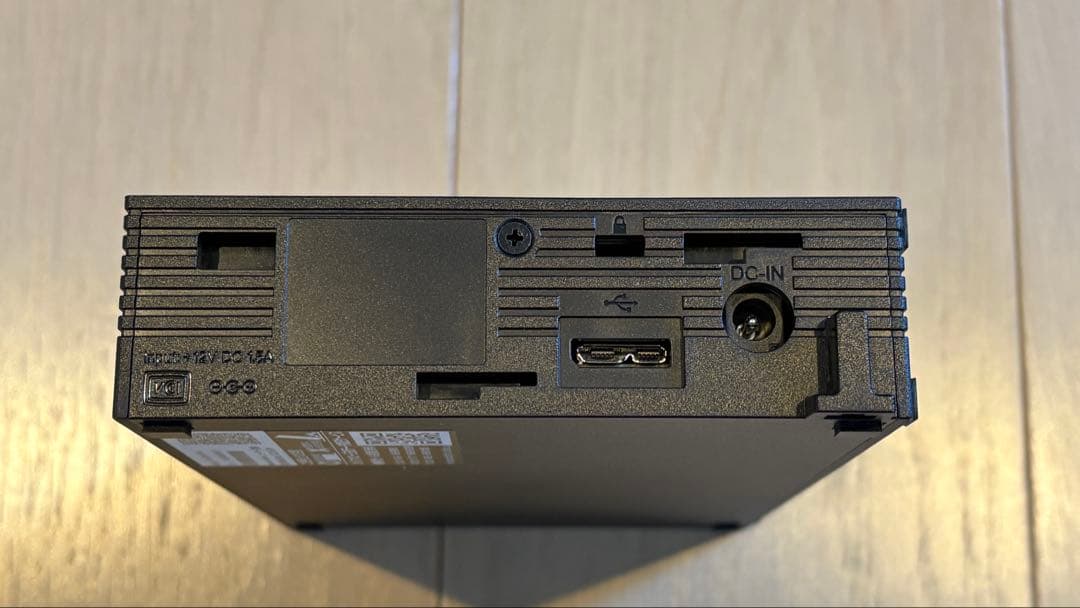 【使用わずか】BUFFALO 外付けHDD 4TB HD-CD4U3-BA