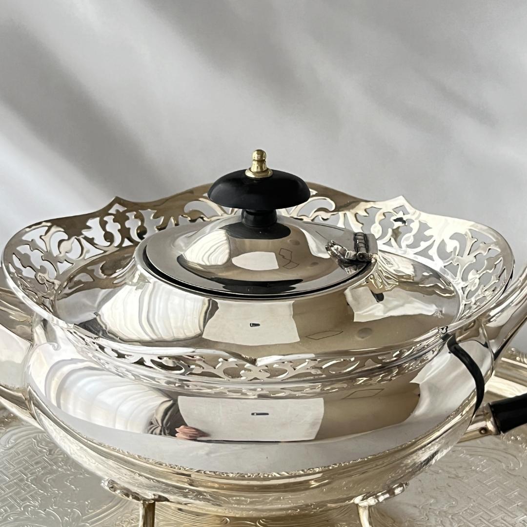 【Grainger & Campbell】 透かしのティーポット