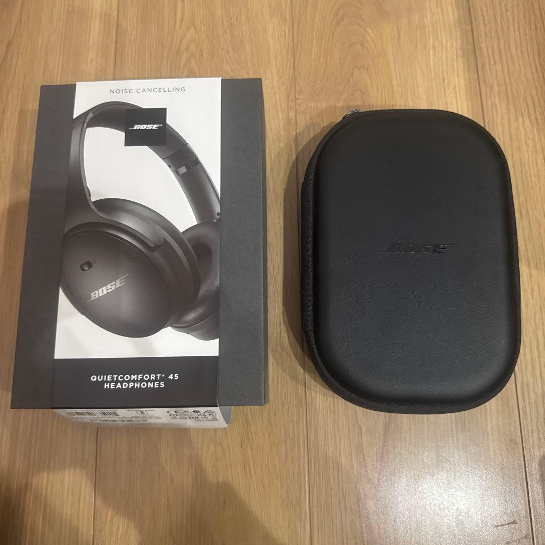 ほぼ未使用　Bose quietcomfort 45 ワイヤレスヘッドホン