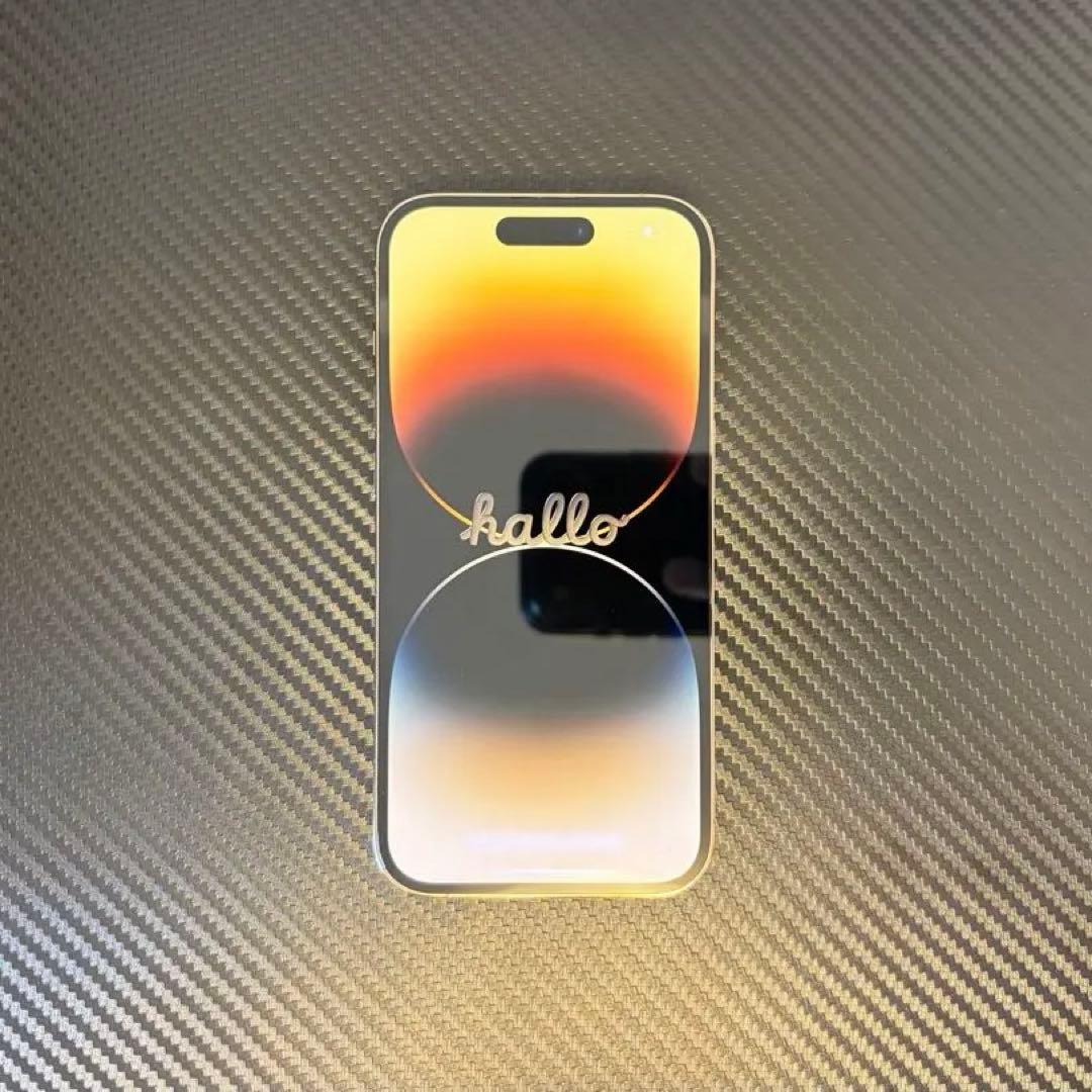 【美品】iPhone 14 Pro ゴールド 128GB