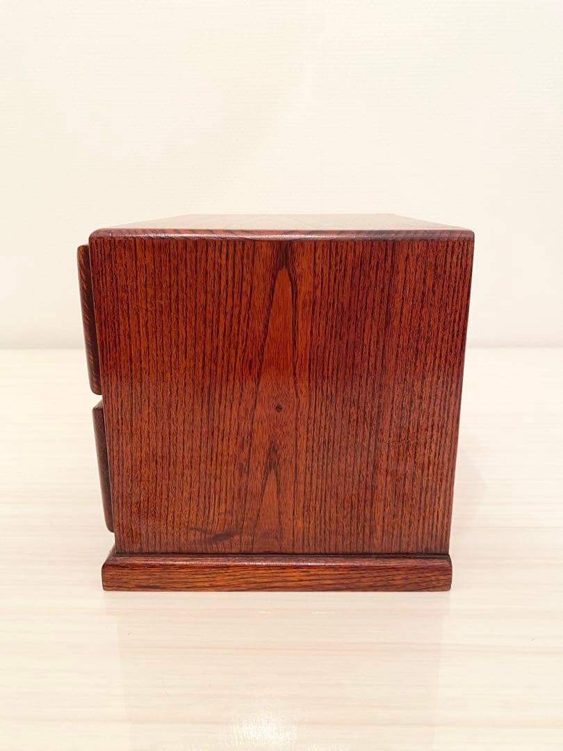 断捨離間近　美品✨整理箱　和物　古民具　レトロ　木製引き出し　2段