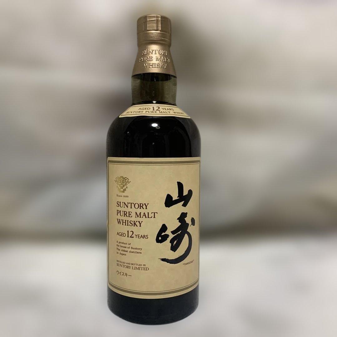 サントリー 山崎 12年 750ml　華(花)マークラベル