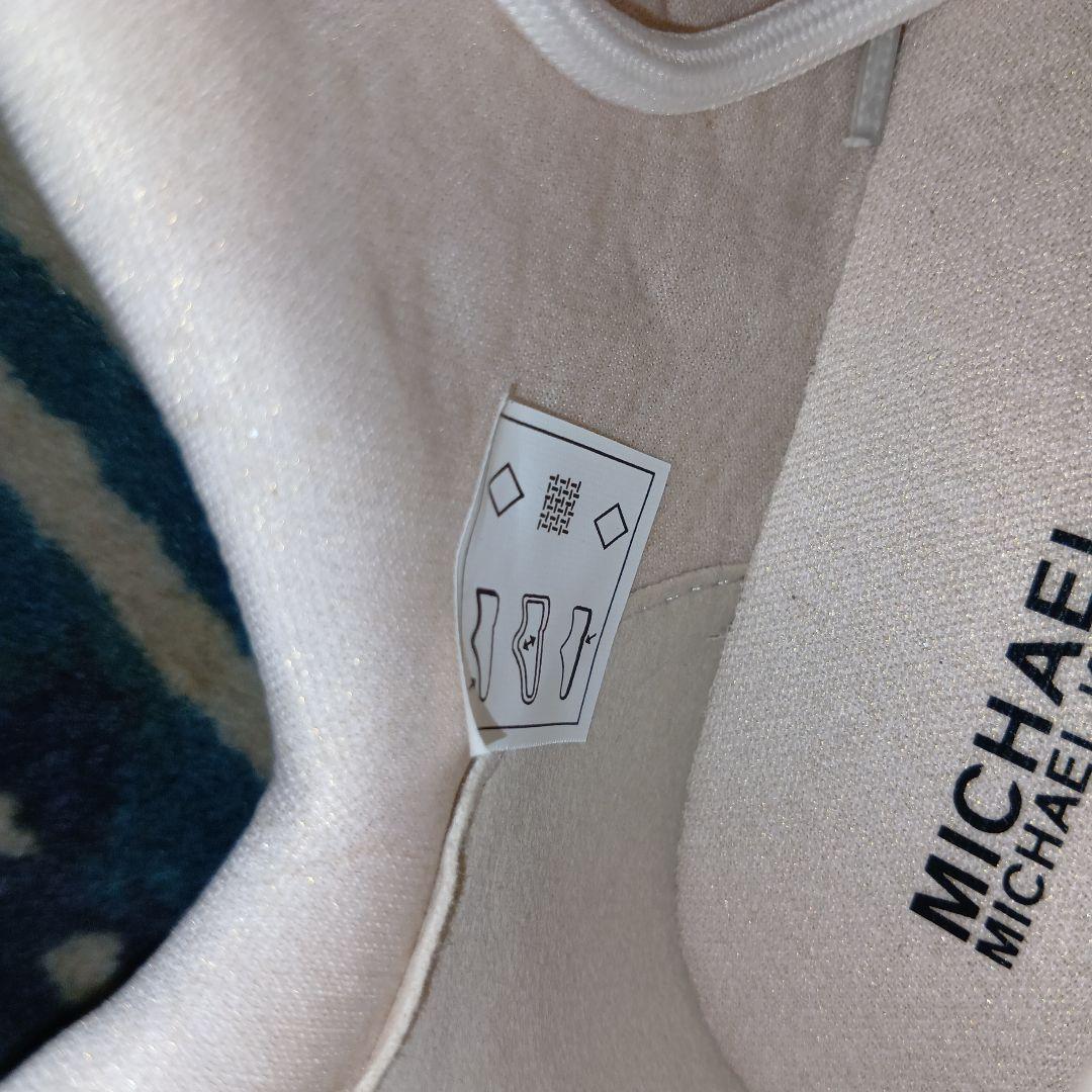 MICHAEL KORS OLYMPIA バニラスニーカー・キッズ ２２cm新品