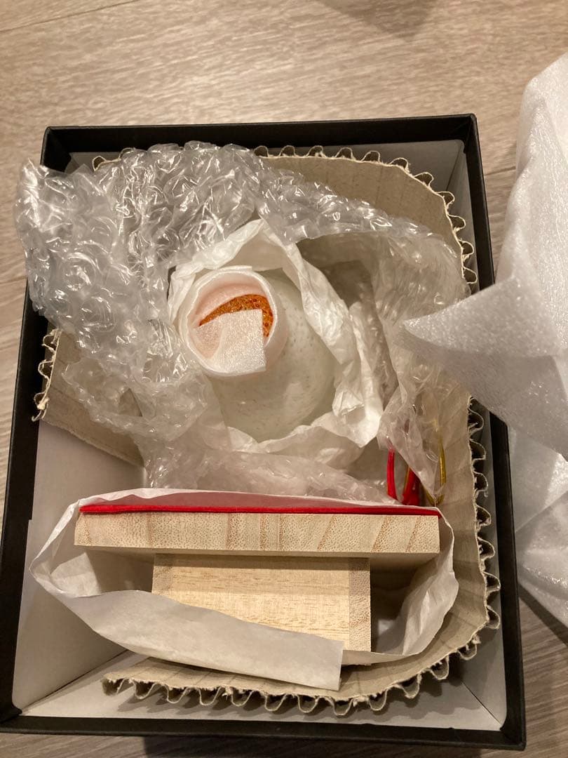 ガラス製　鏡餅