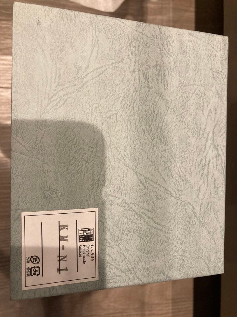 ガラス製　鏡餅