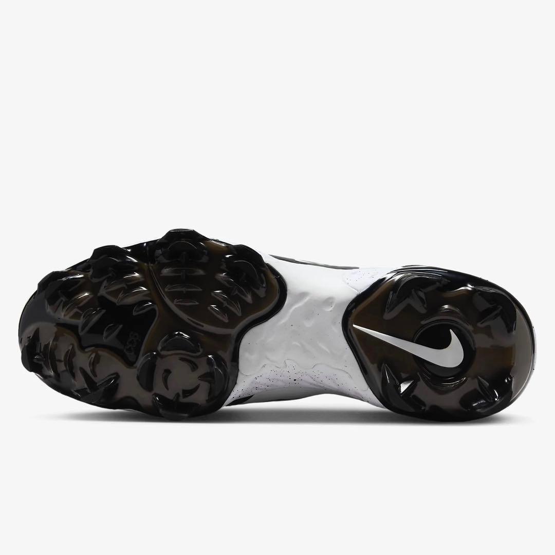 ナイキ アルファ ハラチ エリート 27.5 野球 スパイク 靴 シューズ 白b