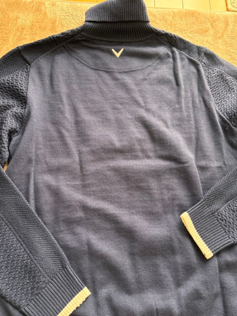 Callaway 赤 、ネイビータートルネック セーター２枚セット