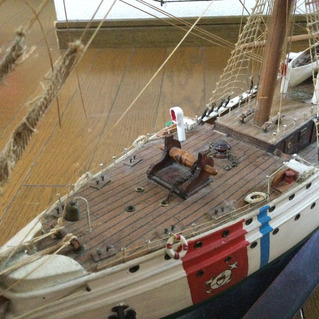 帆船　アメリカンイーグル　完成品(塗装済品)