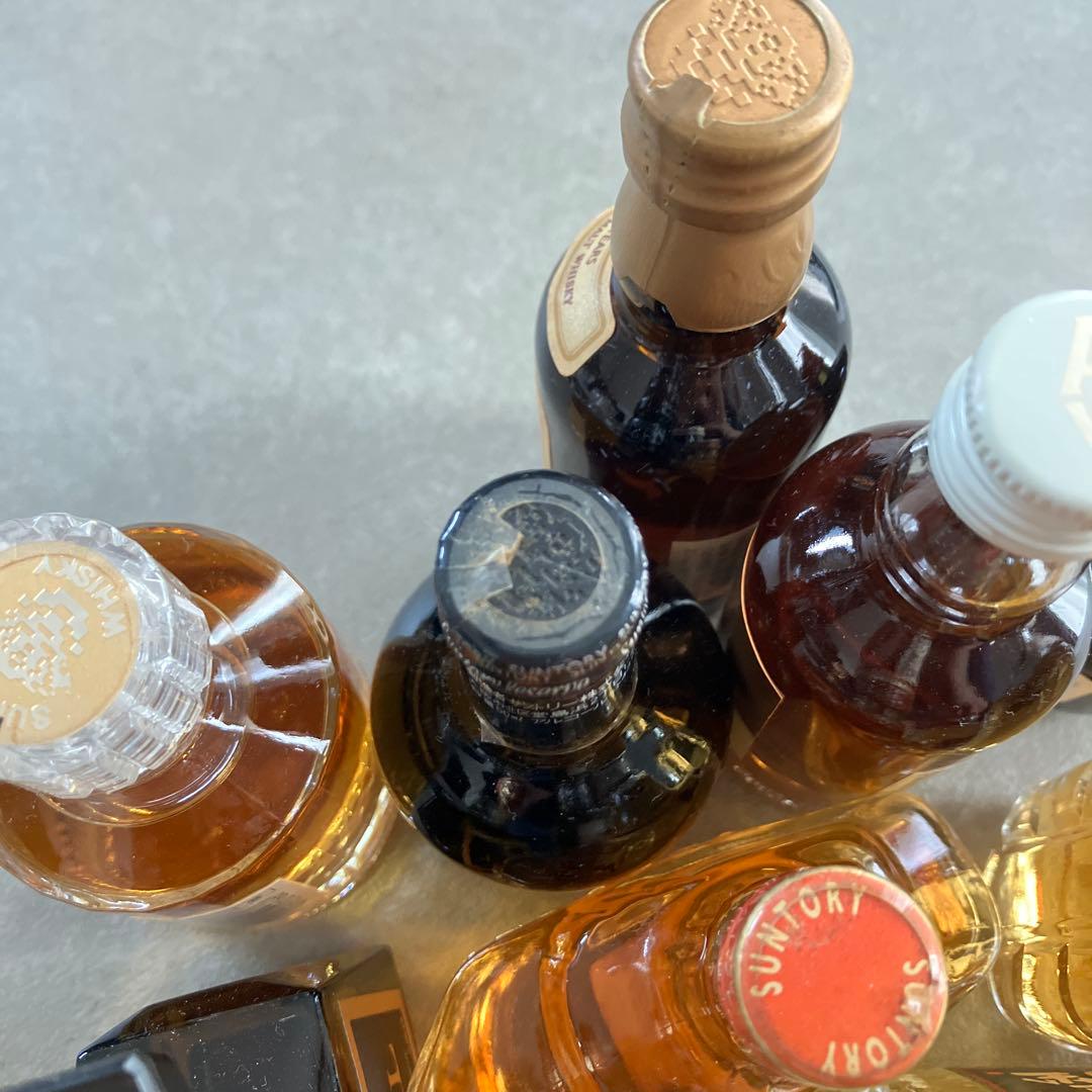 サントリー キリン ミニボトル ウイスキー　セット　山﨑12年 響17年