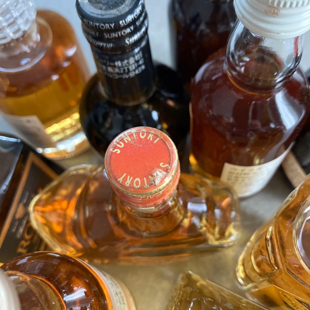 サントリー キリン ミニボトル ウイスキー　セット　山﨑12年 響17年
