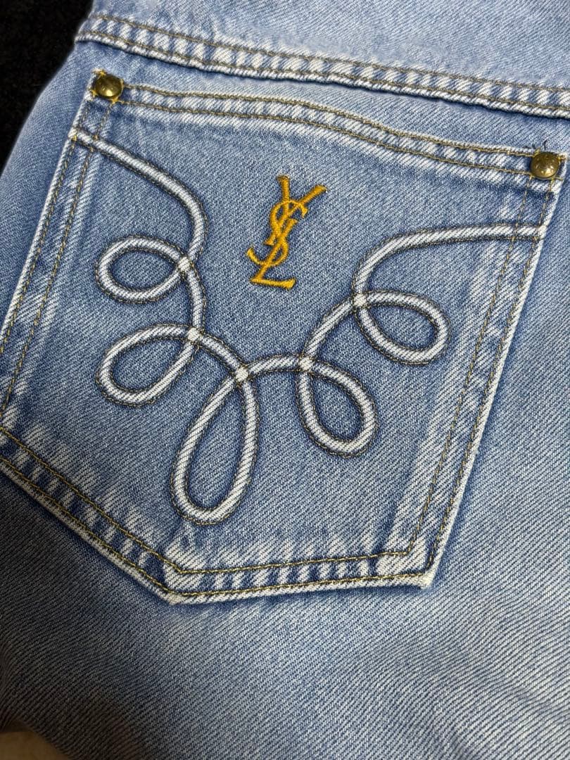 SAINT LAURENT ストレートデニム