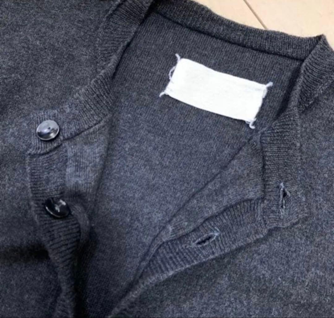 マルジェラ 白タグ ディアナ期 ここのえタグ カーディガン