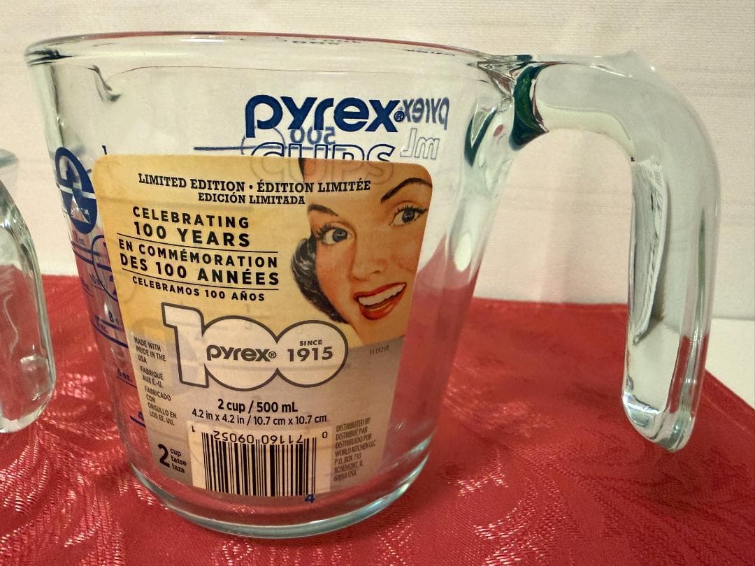 パイレックス　メジャーカップセット　2セット　pyrex 計量カップ 100周年