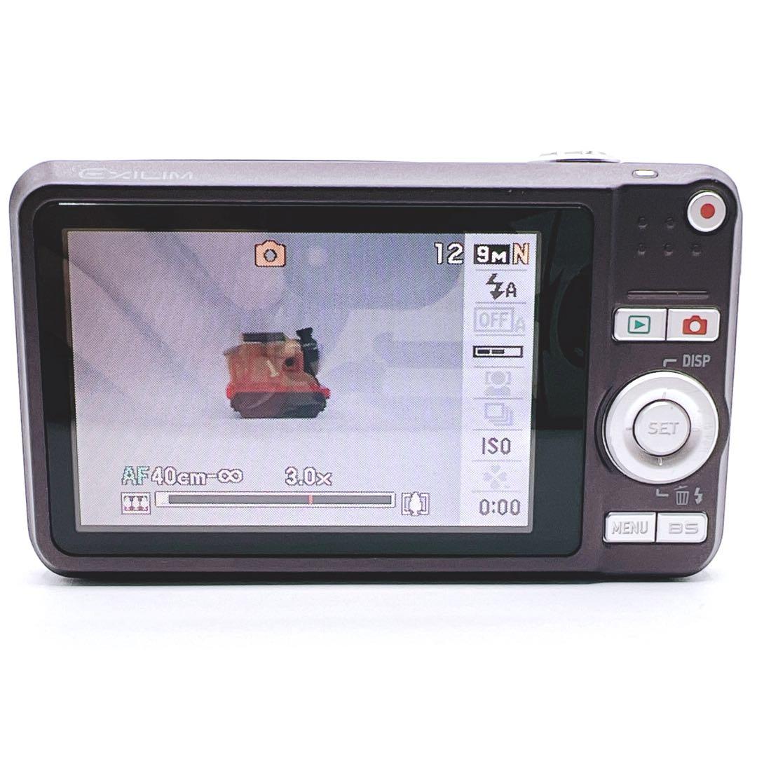 美品 動作品 CASIO EXILIM EX-Z85 カシオ デジカメ パープル