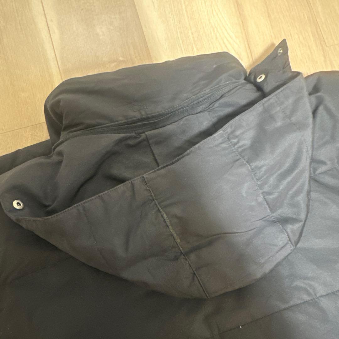 値下バーバリーロンドン 中綿入　フード付 ダウンジャケット メンズ サイズ52