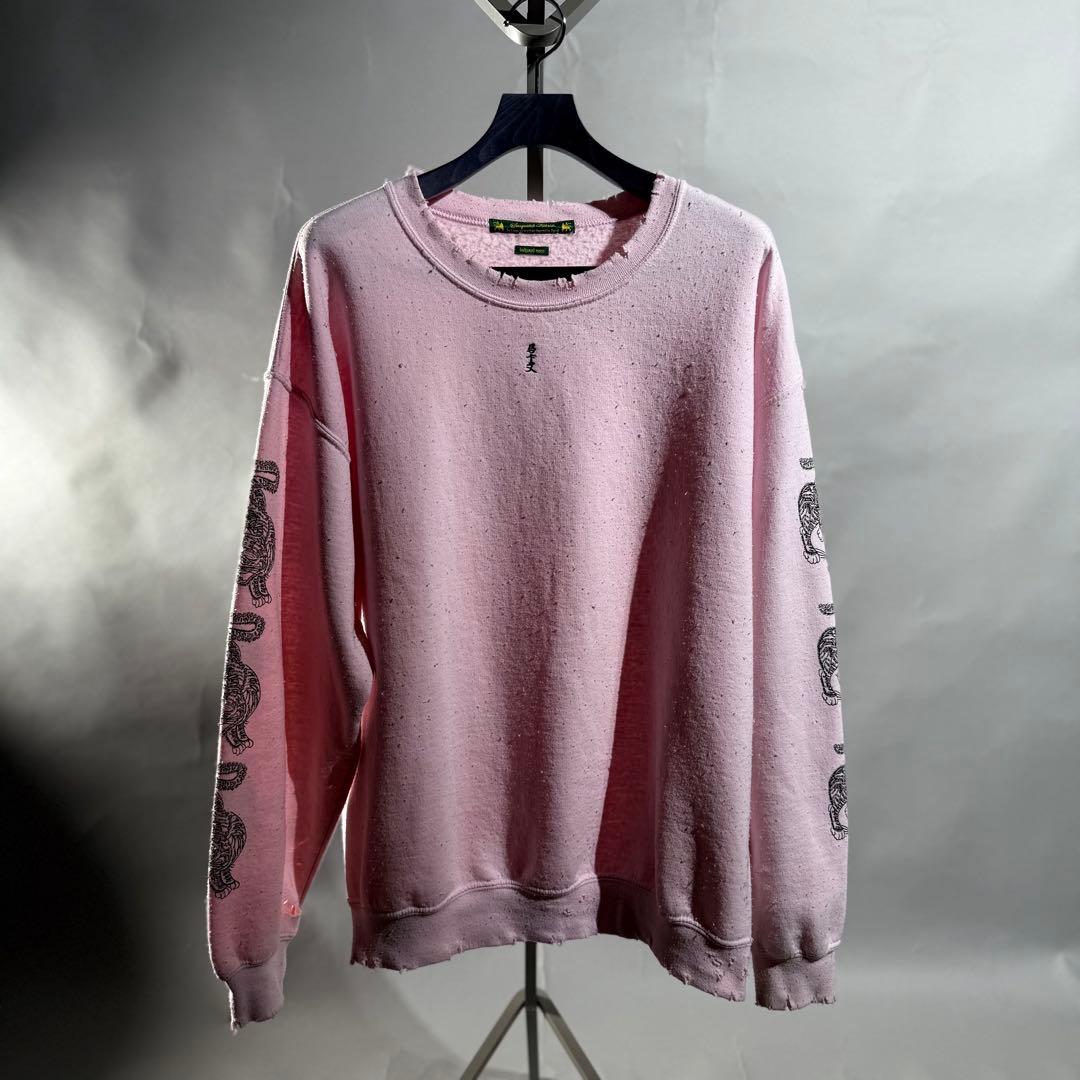 トップス Sasquatch Fabrix haguremono SWEAT sizeL