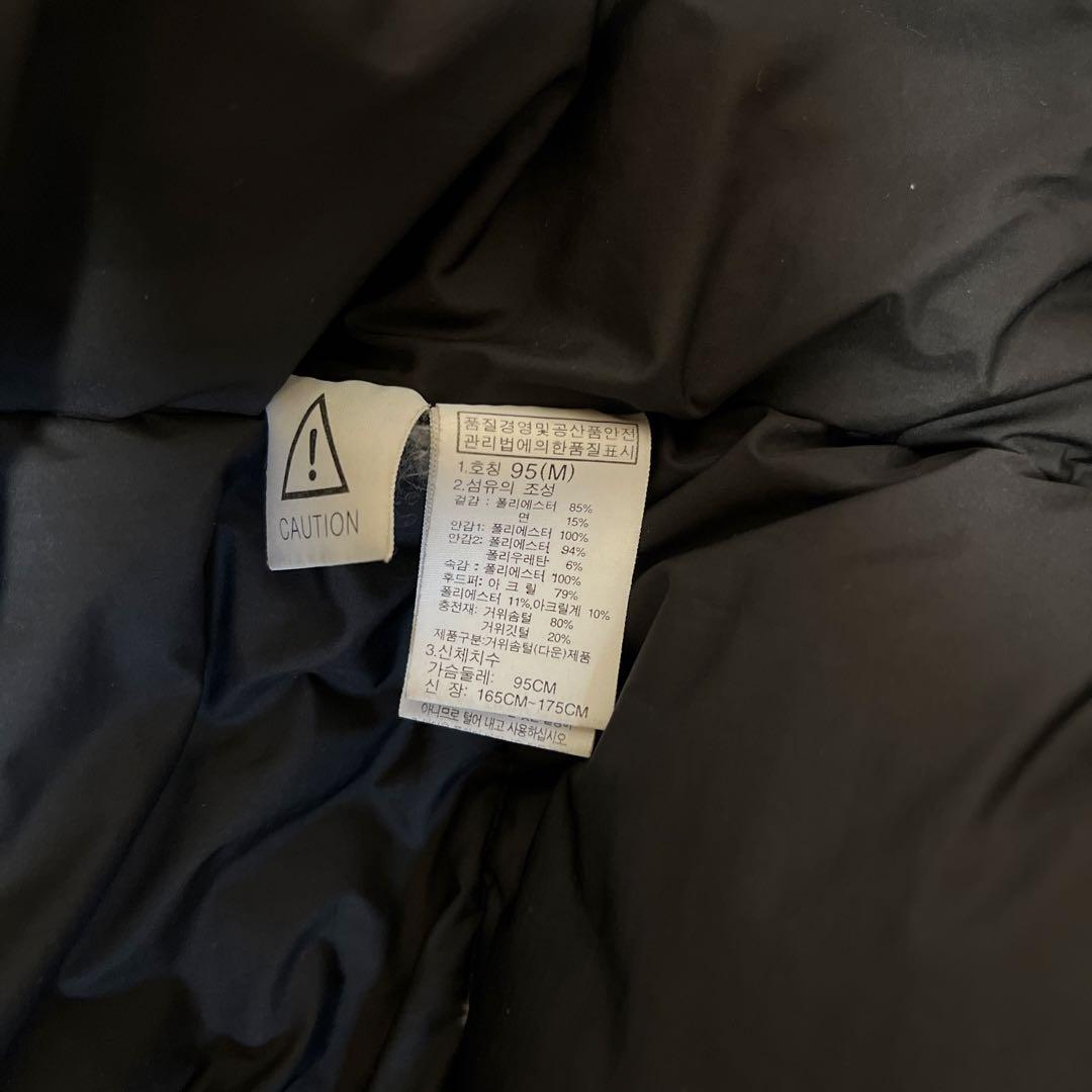 ノースフェイスダウンジャケット メンズM THE NORTH FACE 韓国限定