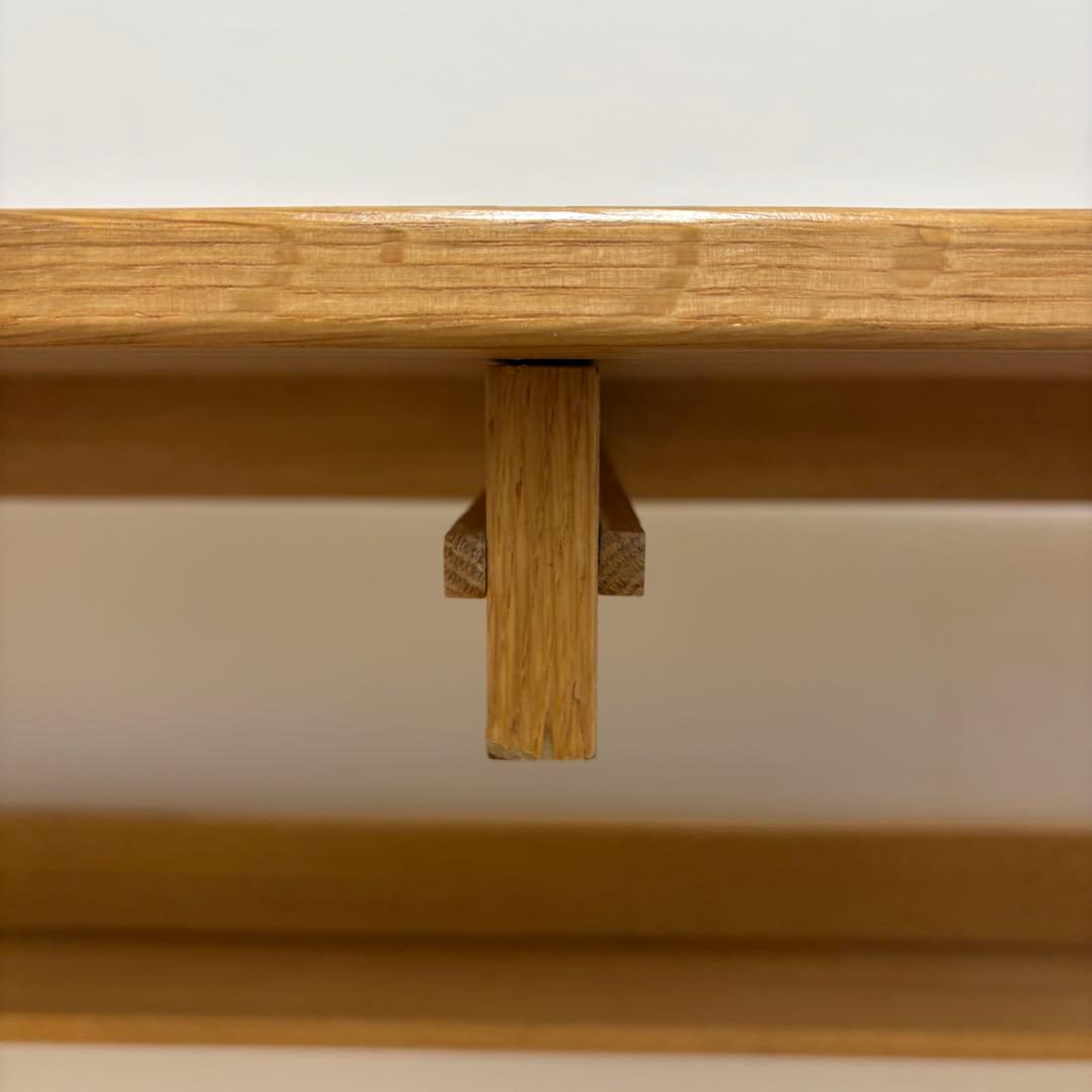 aM　無印良品　オーク無垢材デスク