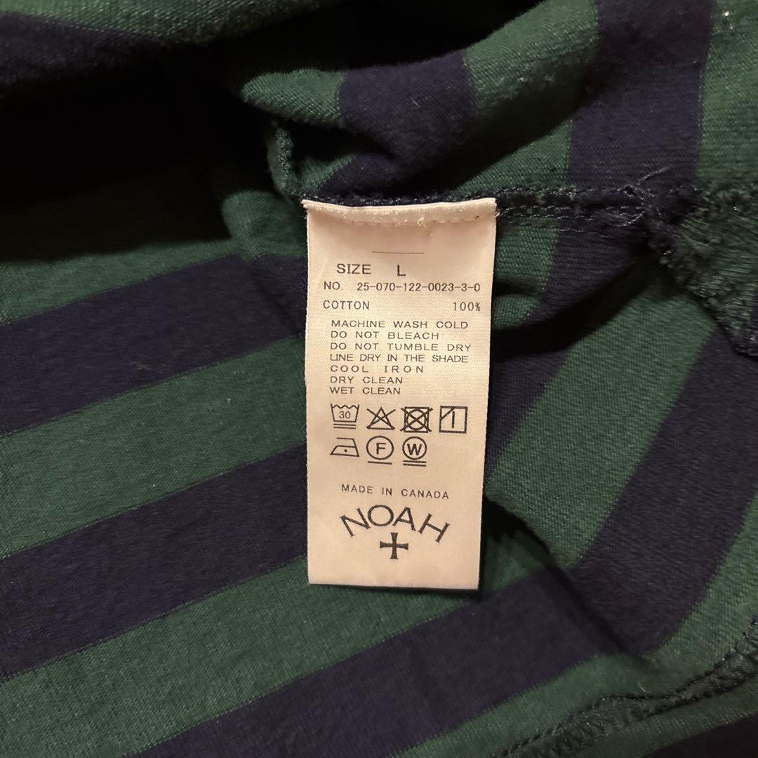 Noah button tab rugby ラガーシャツ